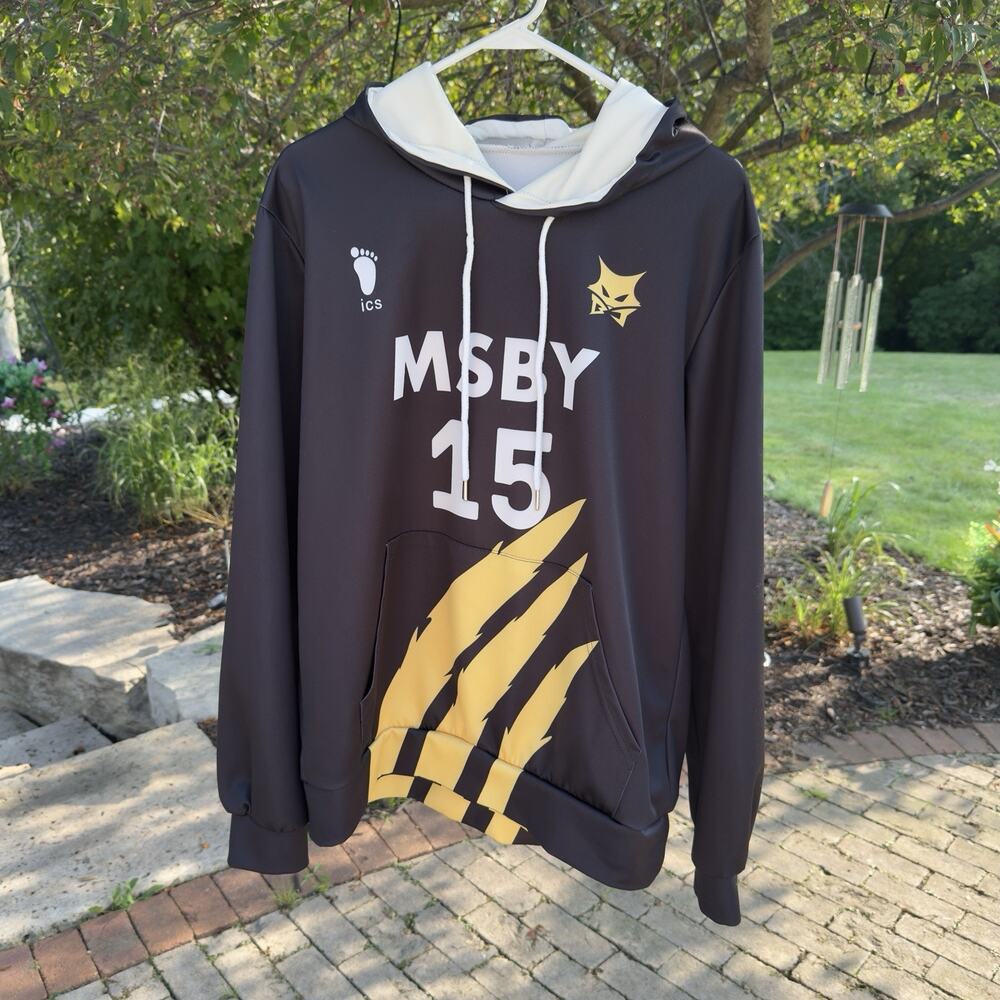 Anime MSBY #15 Sakusa Volleyball Uniform Japan Mens M Women L/XL